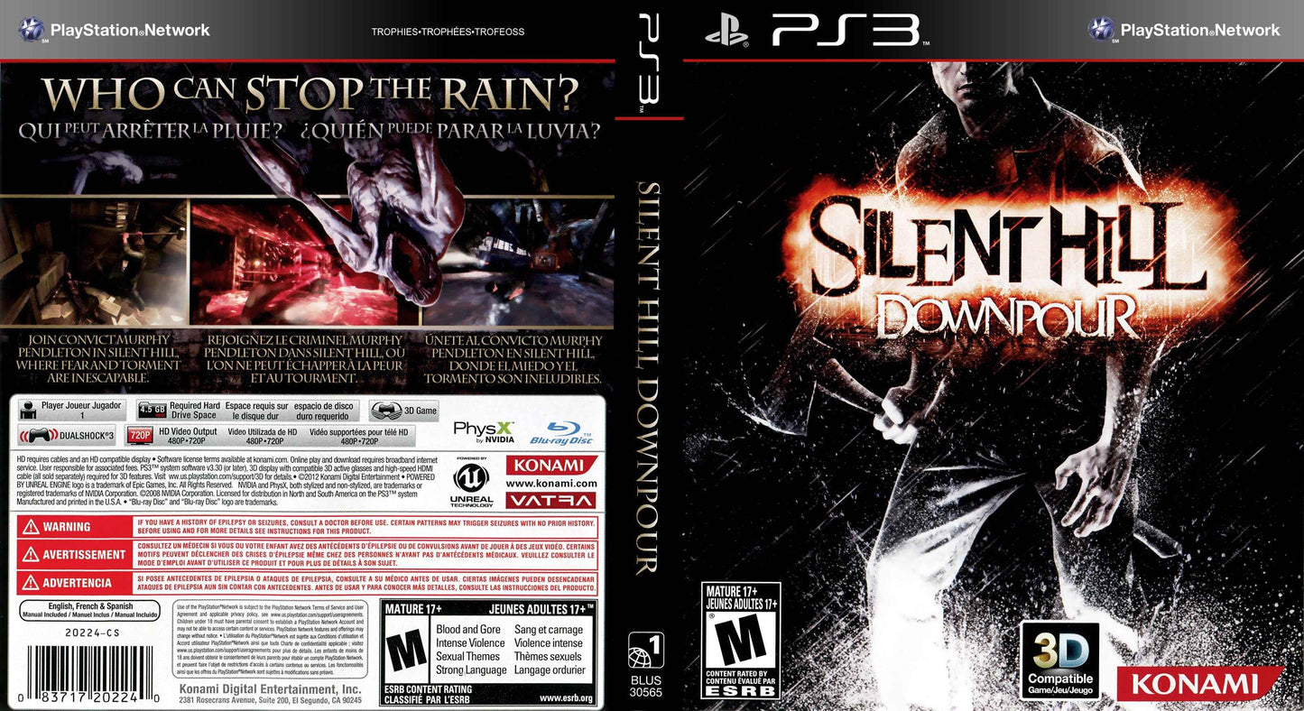 Silent Hill Downpour Cover Art - WOI Solutions