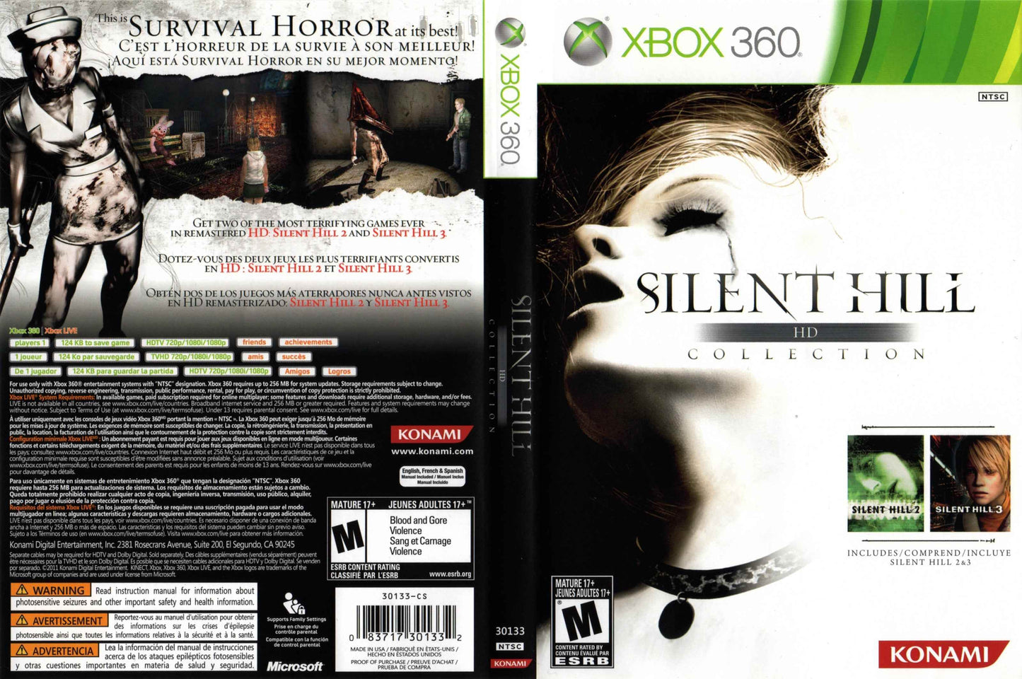 Silent Hill HD Collection Cover Art - WOI Solutions