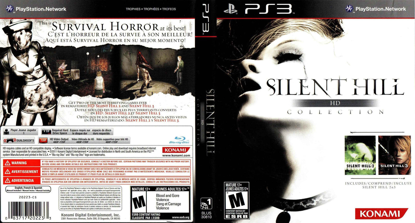 Silent Hill HD Collection Cover Art - WOI Solutions