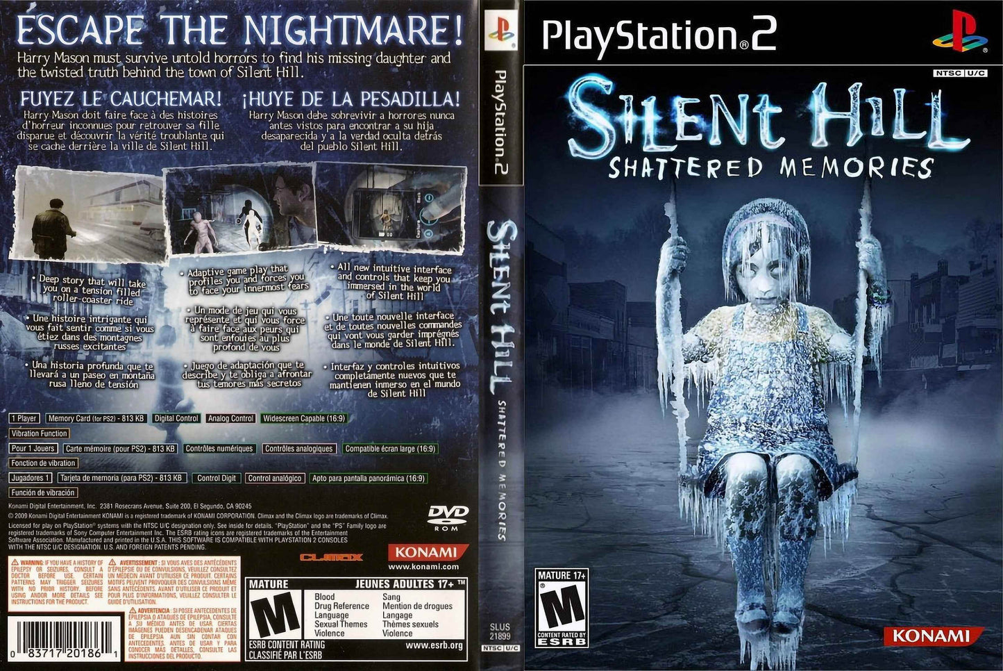 Silent Hill Shattered Memories Cover Art - WOI Solutions