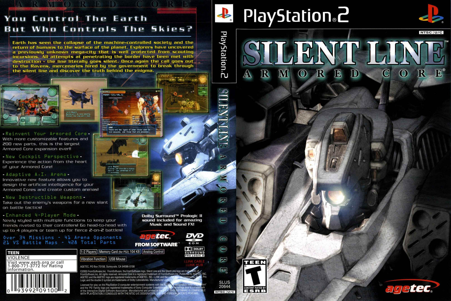 Silent Line Armored Core Cover Art - WOI Solutions