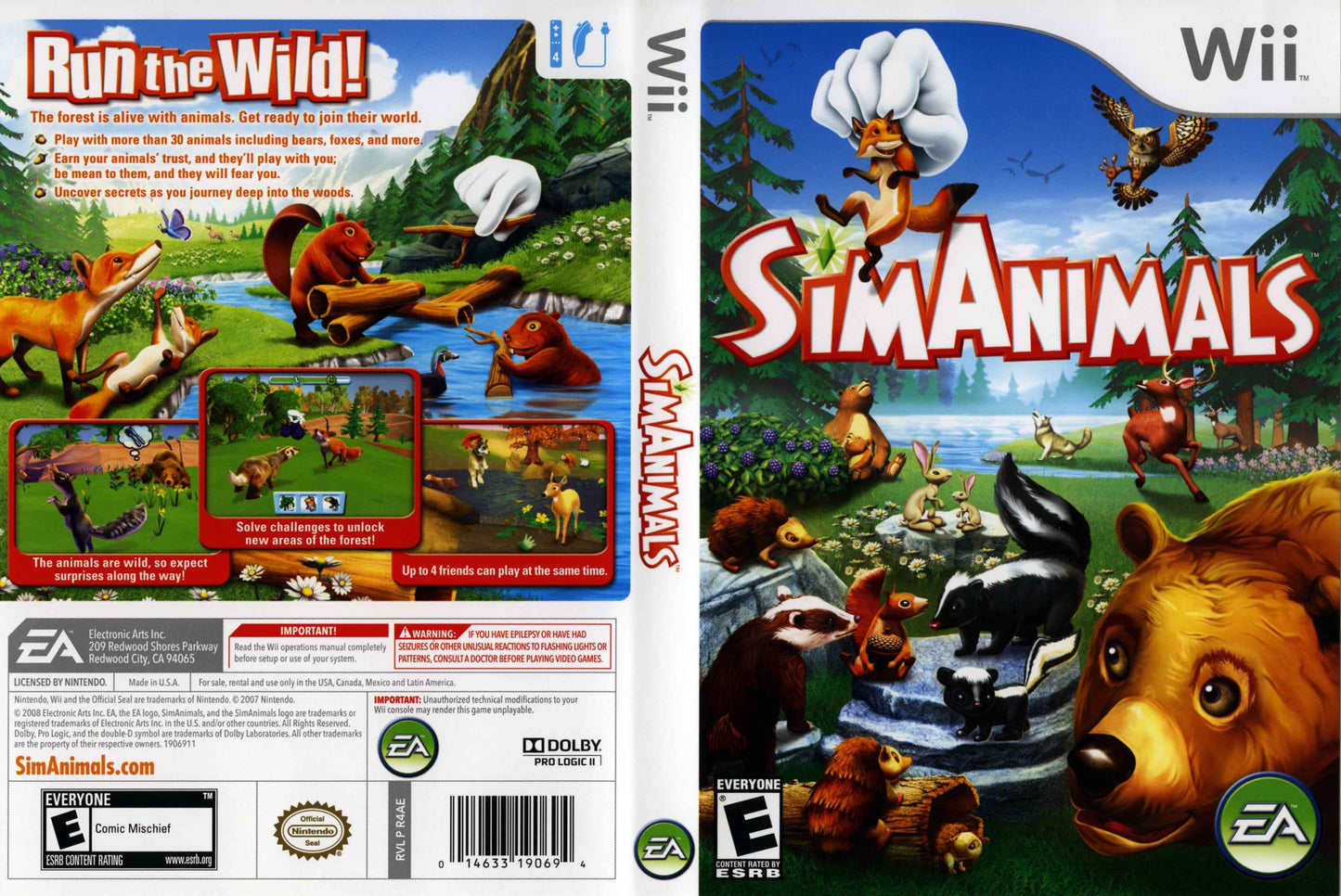 SimAnimals Cover Art - WOI Solutions