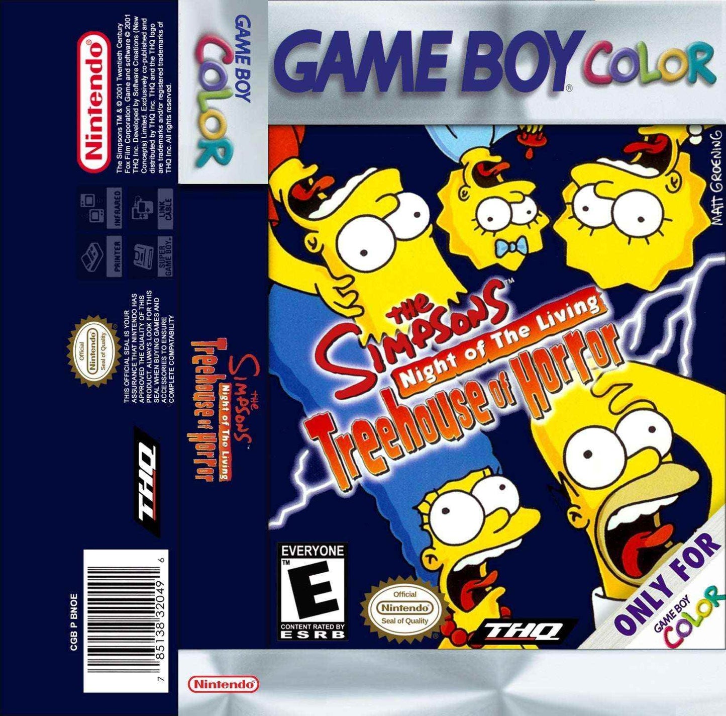 Simpsons Night Of The Living Treehouse Of Horror Cover Art - WOI Solutions