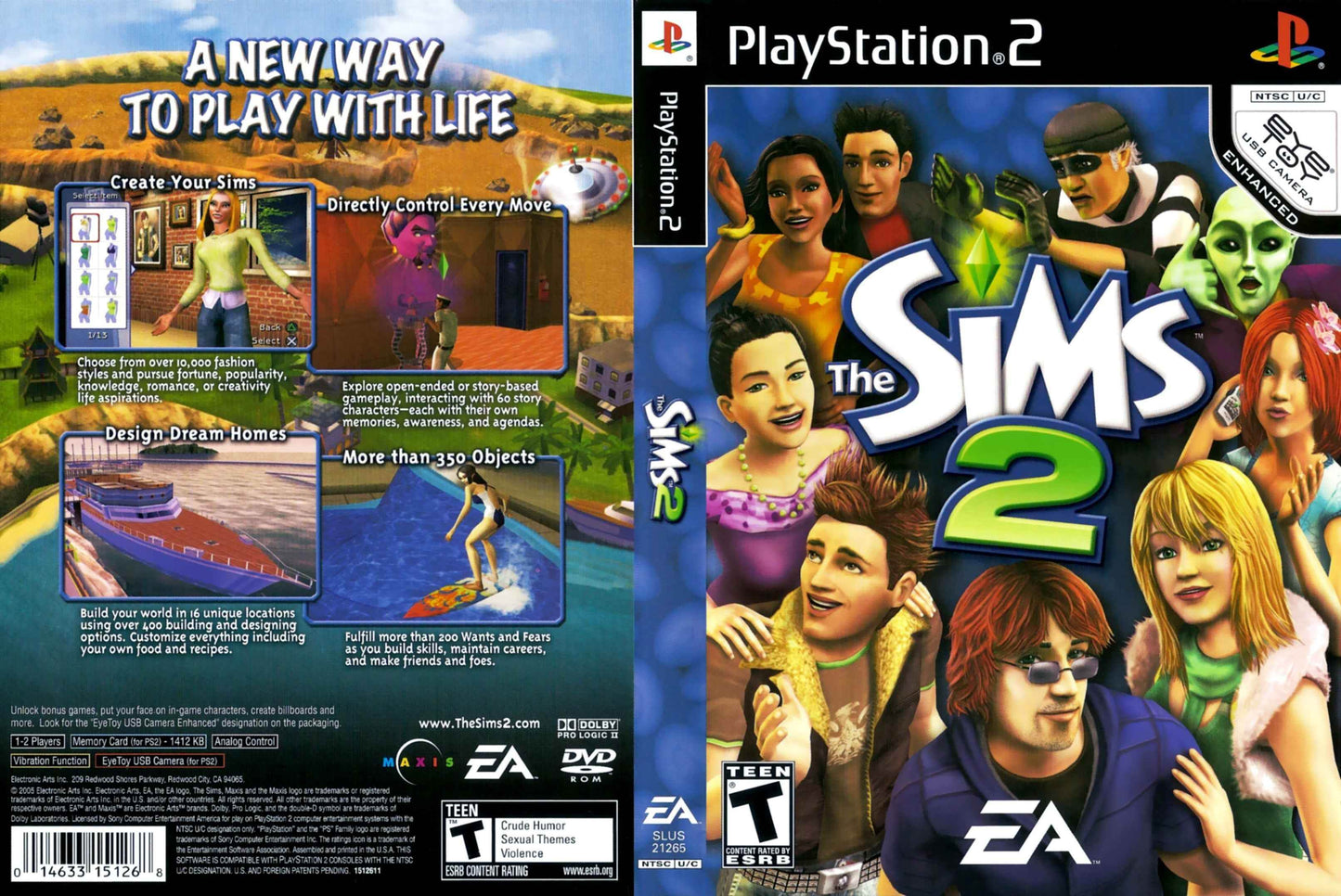 Sims 2, The Cover Art - WOI Solutions