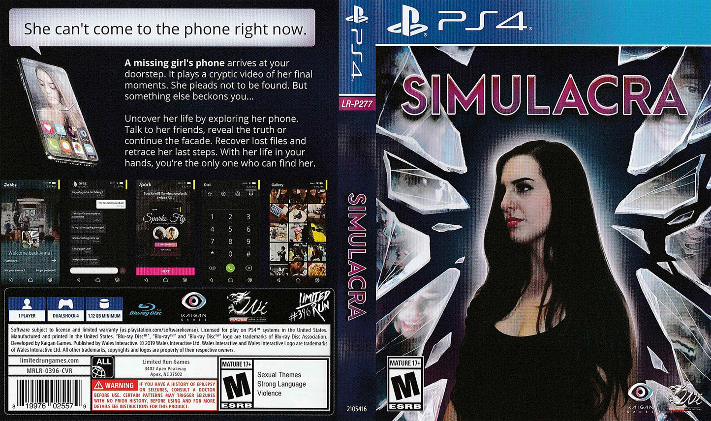 Simulacra Cover Art - WOI Solutions
