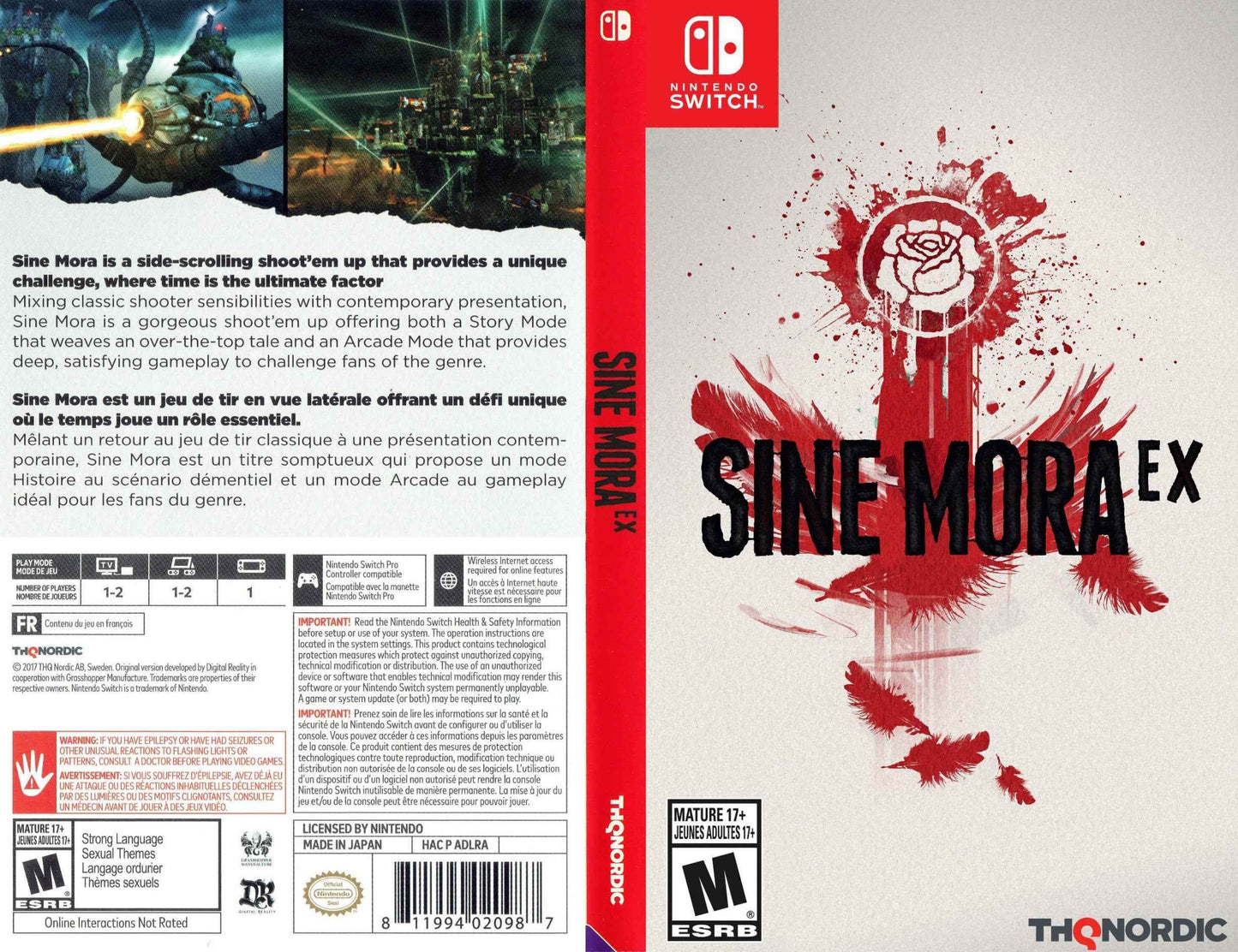 Sine Mora EX Cover Art - WOI Solutions