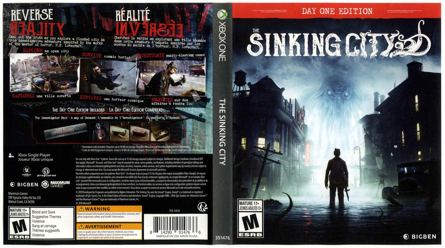 Sinking City Cover Art - WOI Solutions