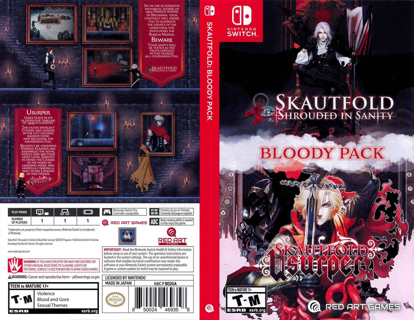Skautfold Bloody Pack Cover Art - WOI Solutions