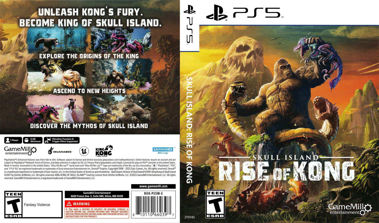 Skull Island Rise of Kong Cover Art - WOI Solutions