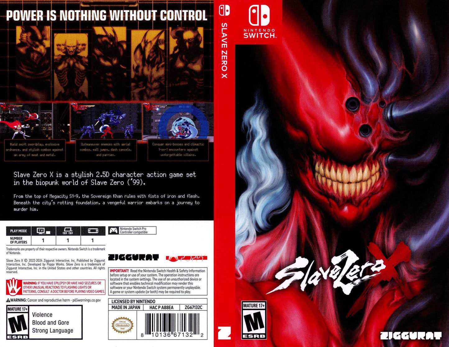 Slave Zero X Cover Art - WOI Solutions