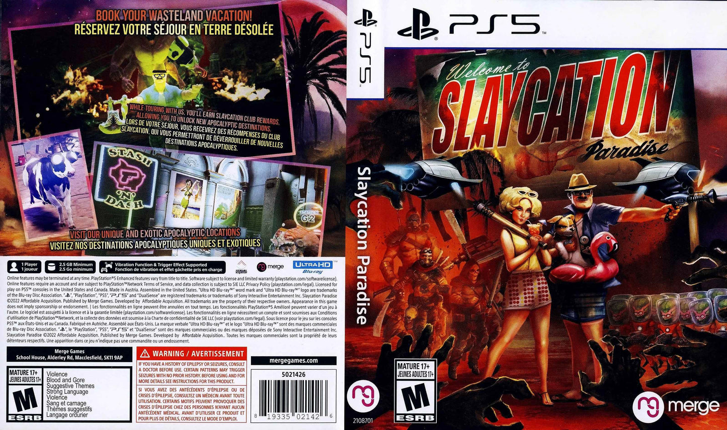 Slaycation Paradise Cover Art - WOI Solutions