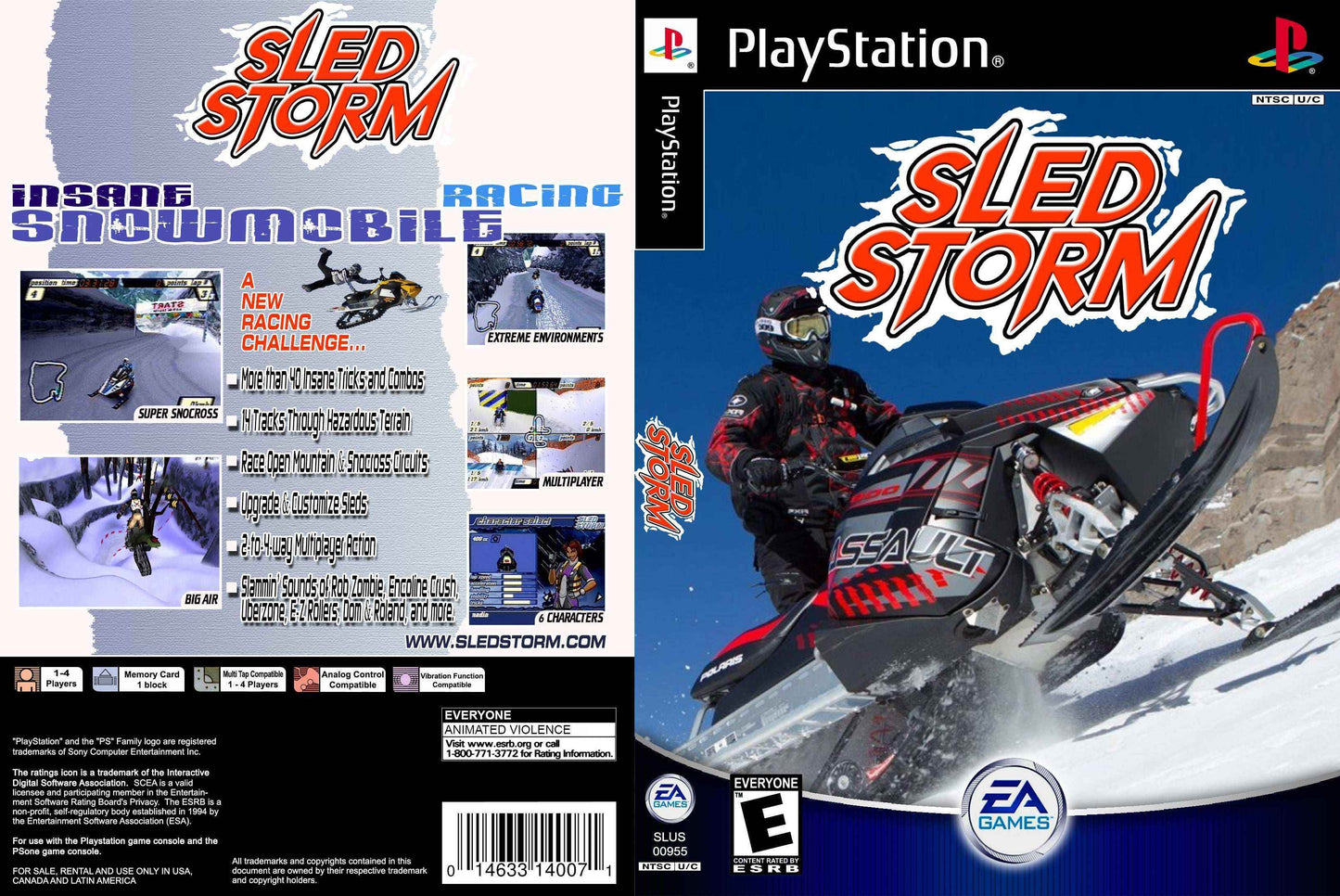 Sled Storm Cover Art - WOI Solutions