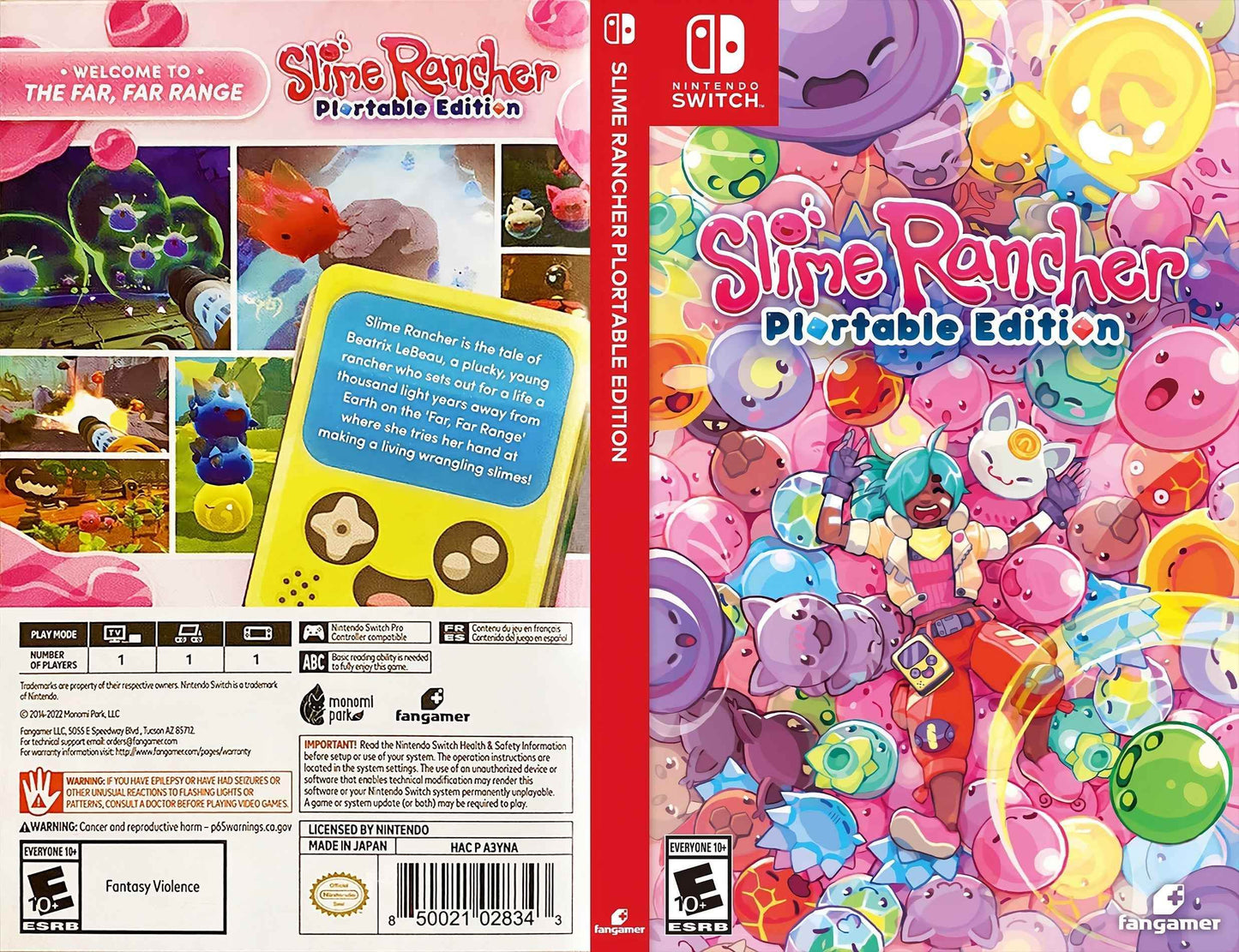 Slime Rancher Plortable Edition Cover Art - WOI Solutions