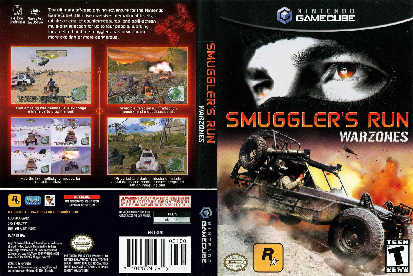 Smuggler's Run Warzones Cover Art - WOI Solutions