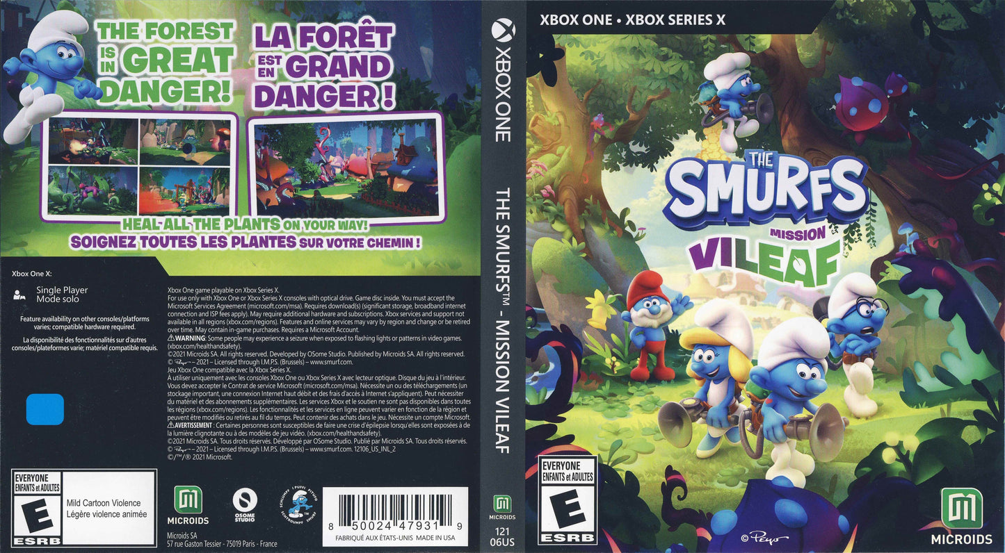 Smurfs Mission Vileaf Cover Art - WOI Solutions