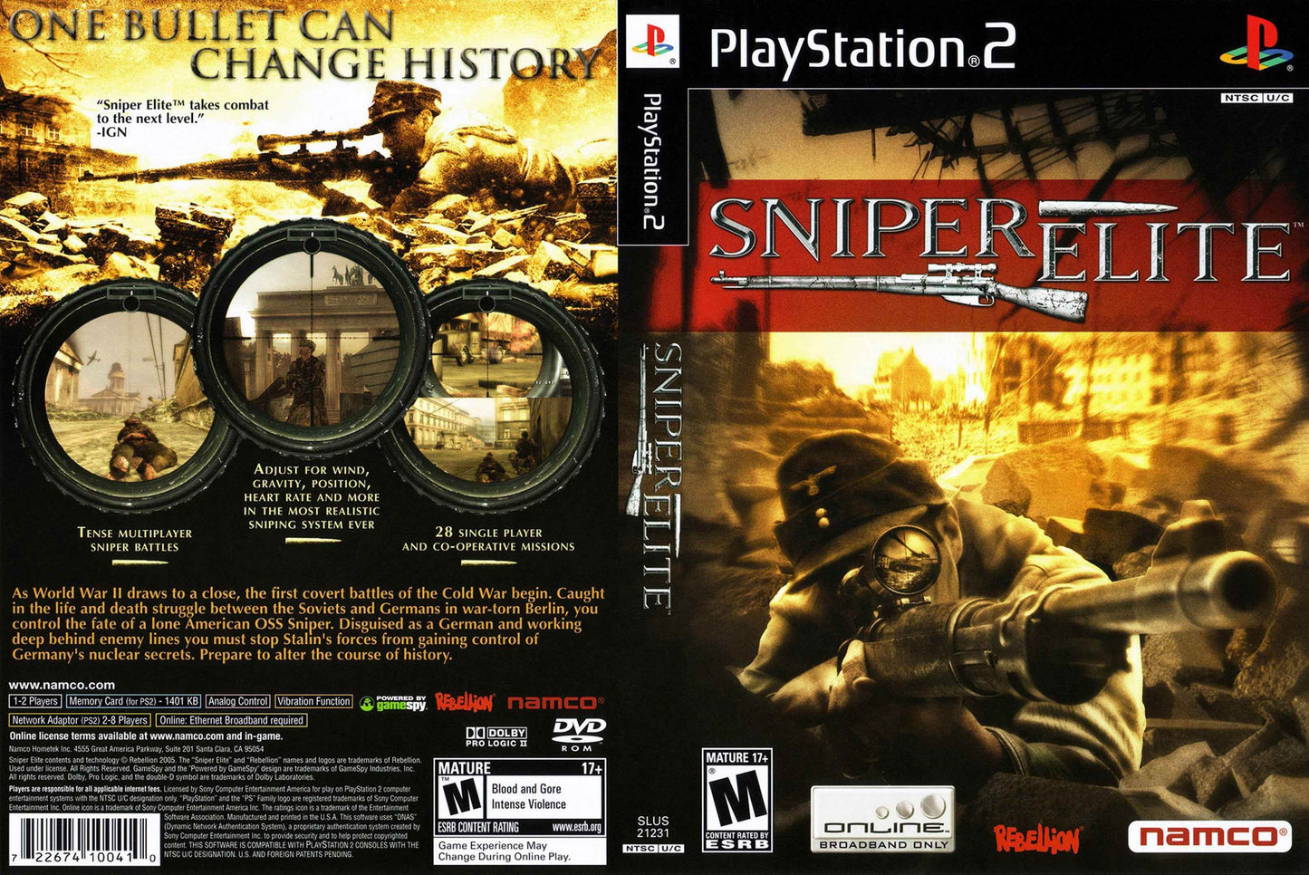 Sniper Elite Cover Art - WOI Solutions