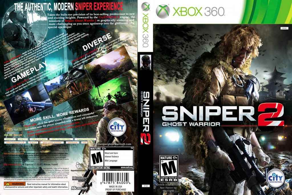 Sniper Ghost Warrior 2 Cover Art - WOI Solutions