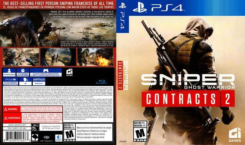Sniper Ghost Warrior Contracts 2 Cover Art - WOI Solutions