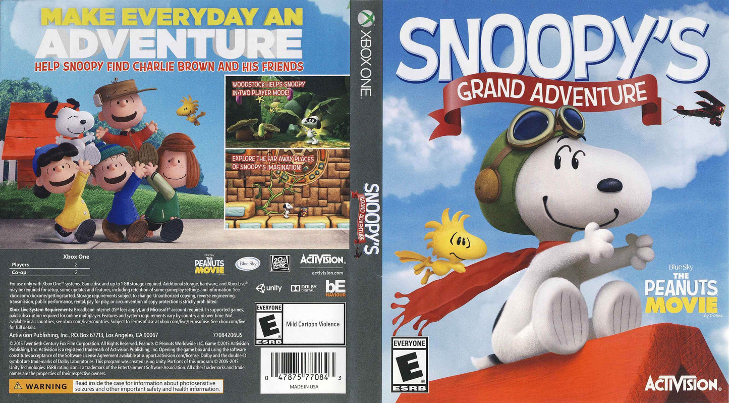 Snoopys Grand Adventure Cover Art - WOI Solutions