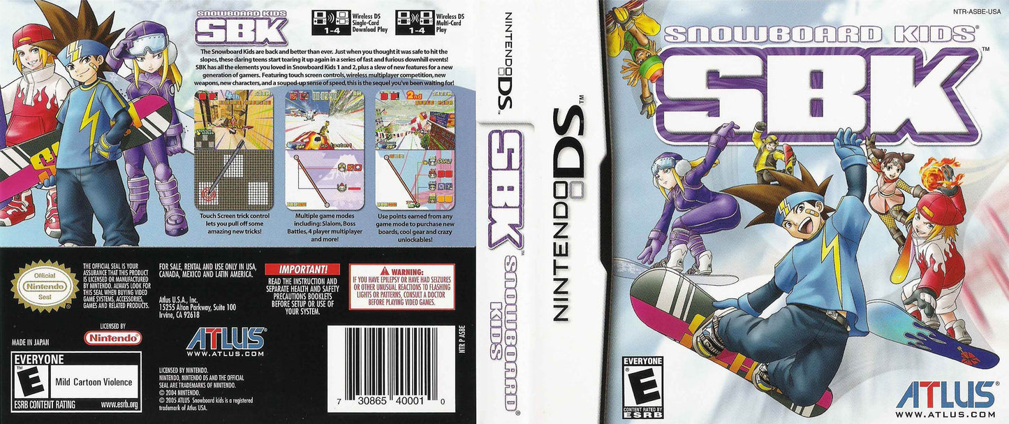 Snowboard Kids Cover Art - WOI Solutions