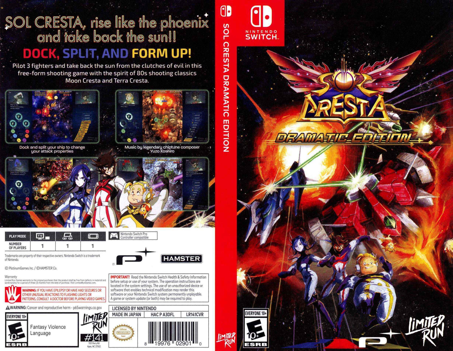 Sol Cresta Dramatic Edition Cover Art - WOI Solutions