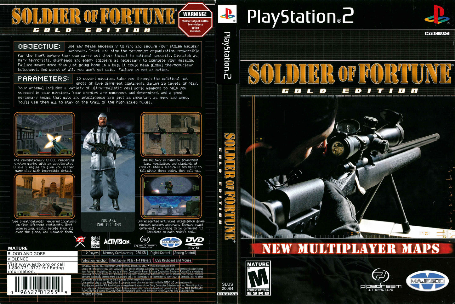 Soldier of Fortune Gold Edition Cover Art - WOI Solutions