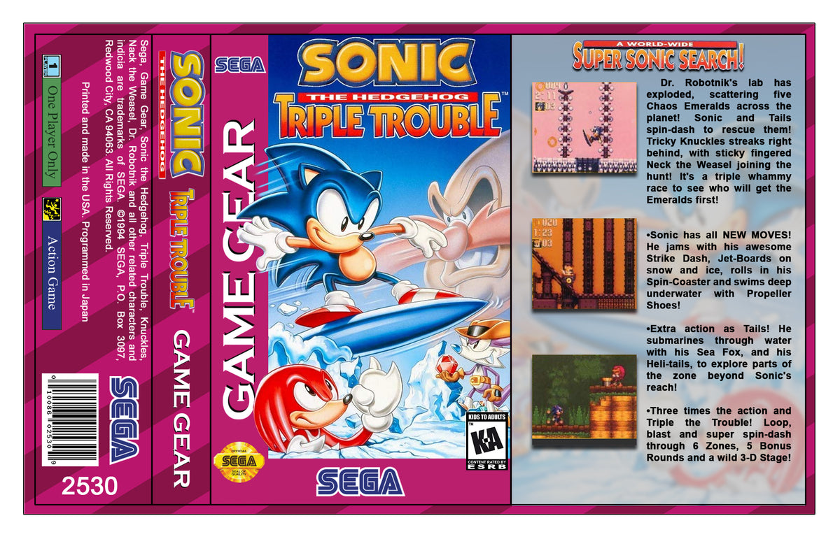 Sonic Triple Trouble