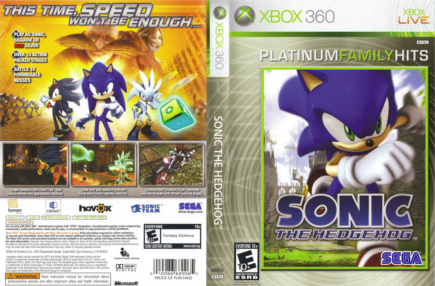 Sonic the Hedgehog Cover Art - WOI Solutions