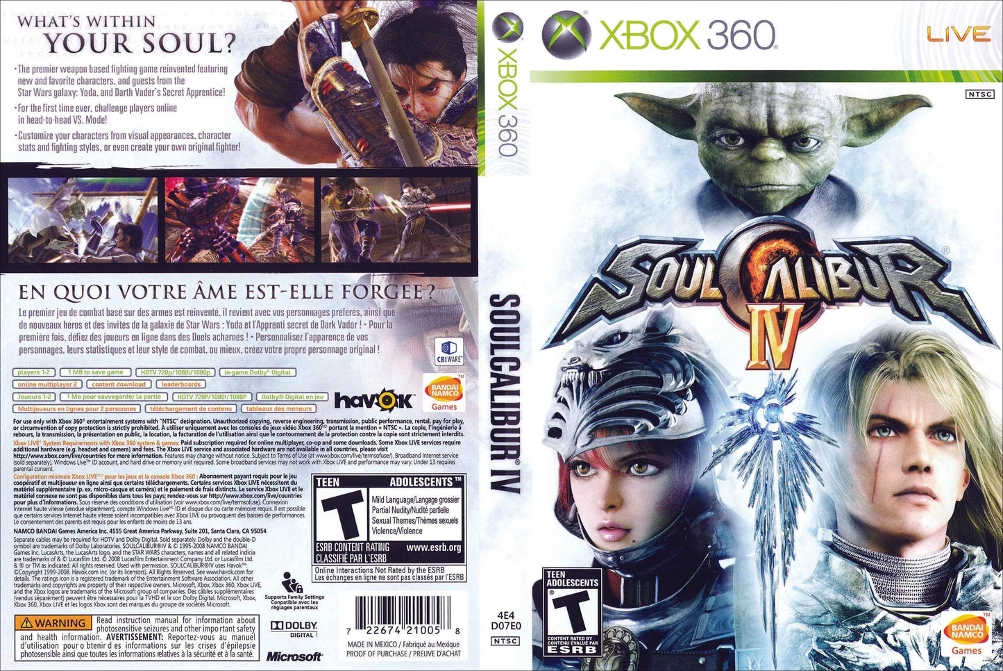Soul Calibur IV Cover Art - WOI Solutions
