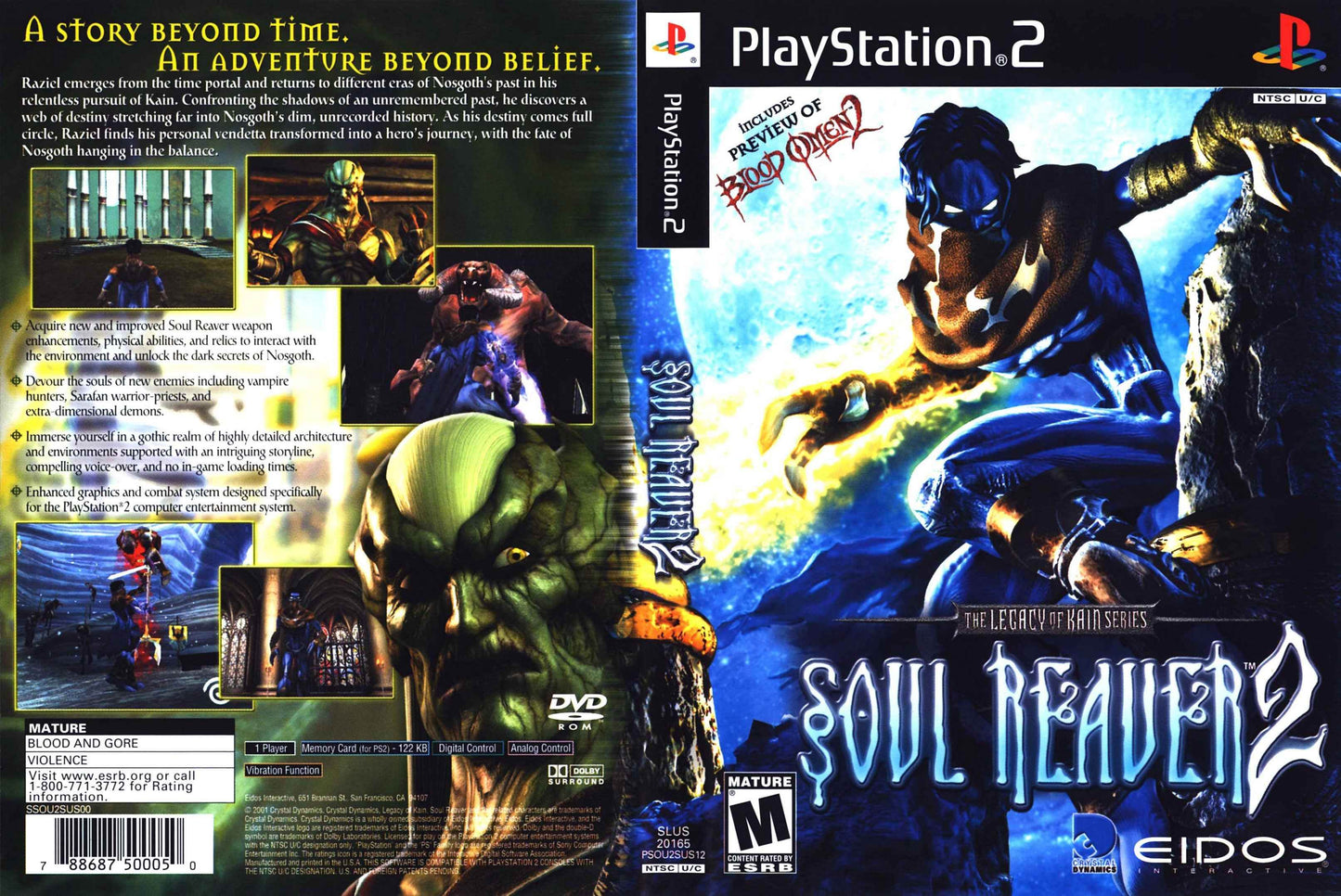 Soul Reaver 2 Cover Art - WOI Solutions