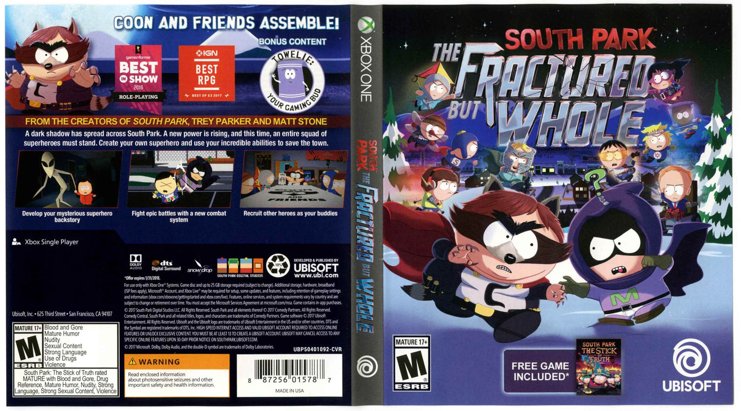 South Park Fractured But Whole Cover Art - WOI Solutions