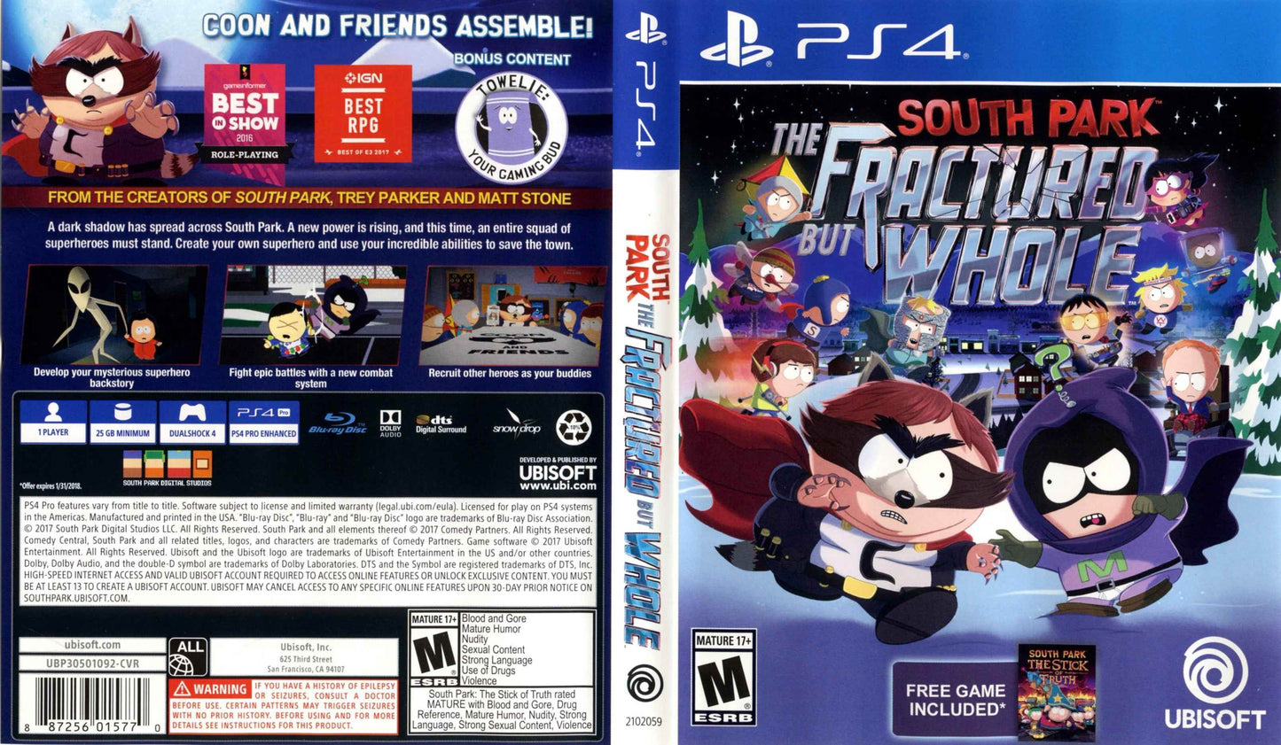 South Park The Fractured But Whole Cover Art - WOI Solutions
