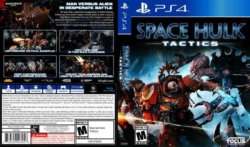 Space Hulk -Tactics Cover Art - WOI Solutions