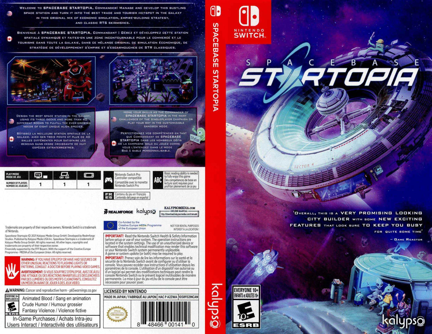 Spacebase Startopia Cover Art - WOI Solutions