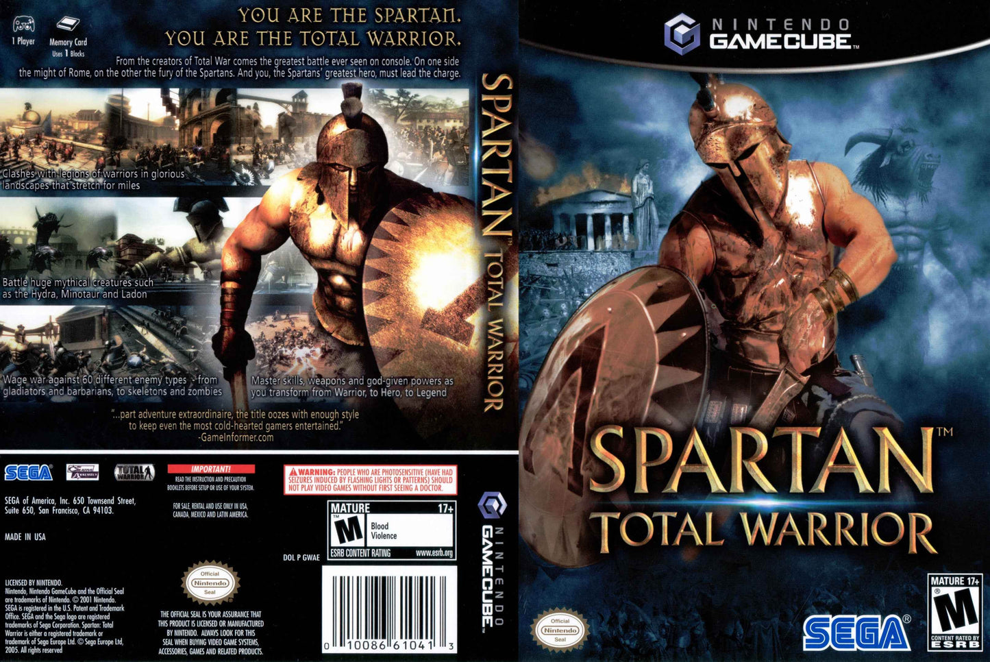 Spartan Total Warrior Cover Art - WOI Solutions
