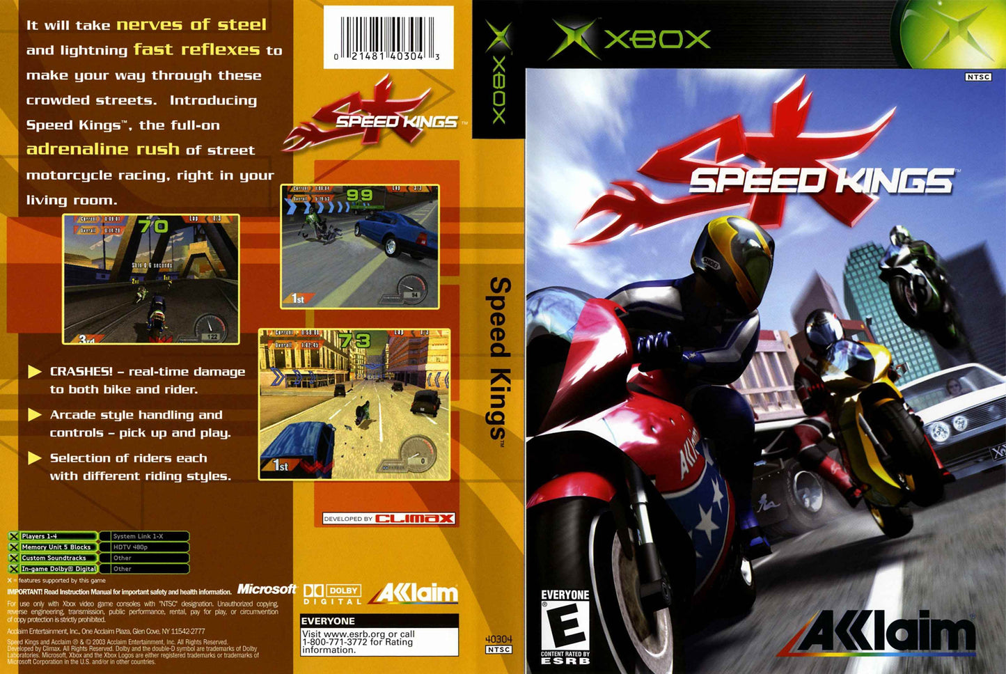 Speed Kings Cover Art - WOI Solutions