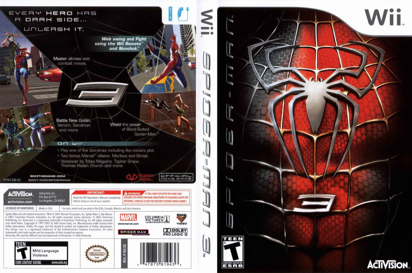 Spider-Man 3 Cover Art - WOI Solutions