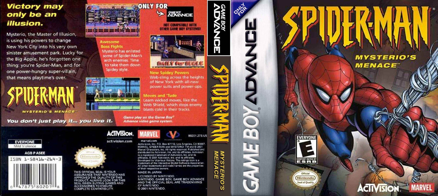 Spiderman Mysterio's Menace Cover Art - WOI Solutions