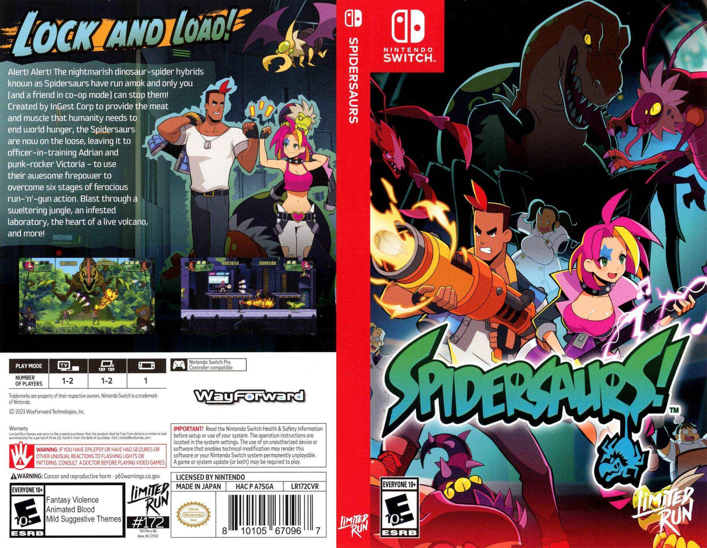 Spidersaurs Cover Art - WOI Solutions