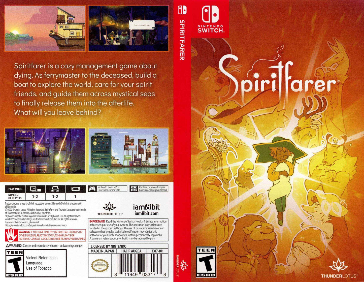 Spiritfarer Cover Art - WOI Solutions