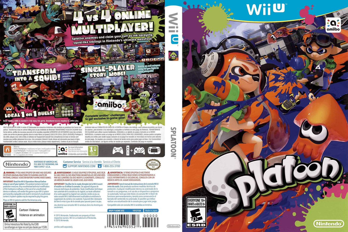 Splatoon Cover Art - WOI Solutions