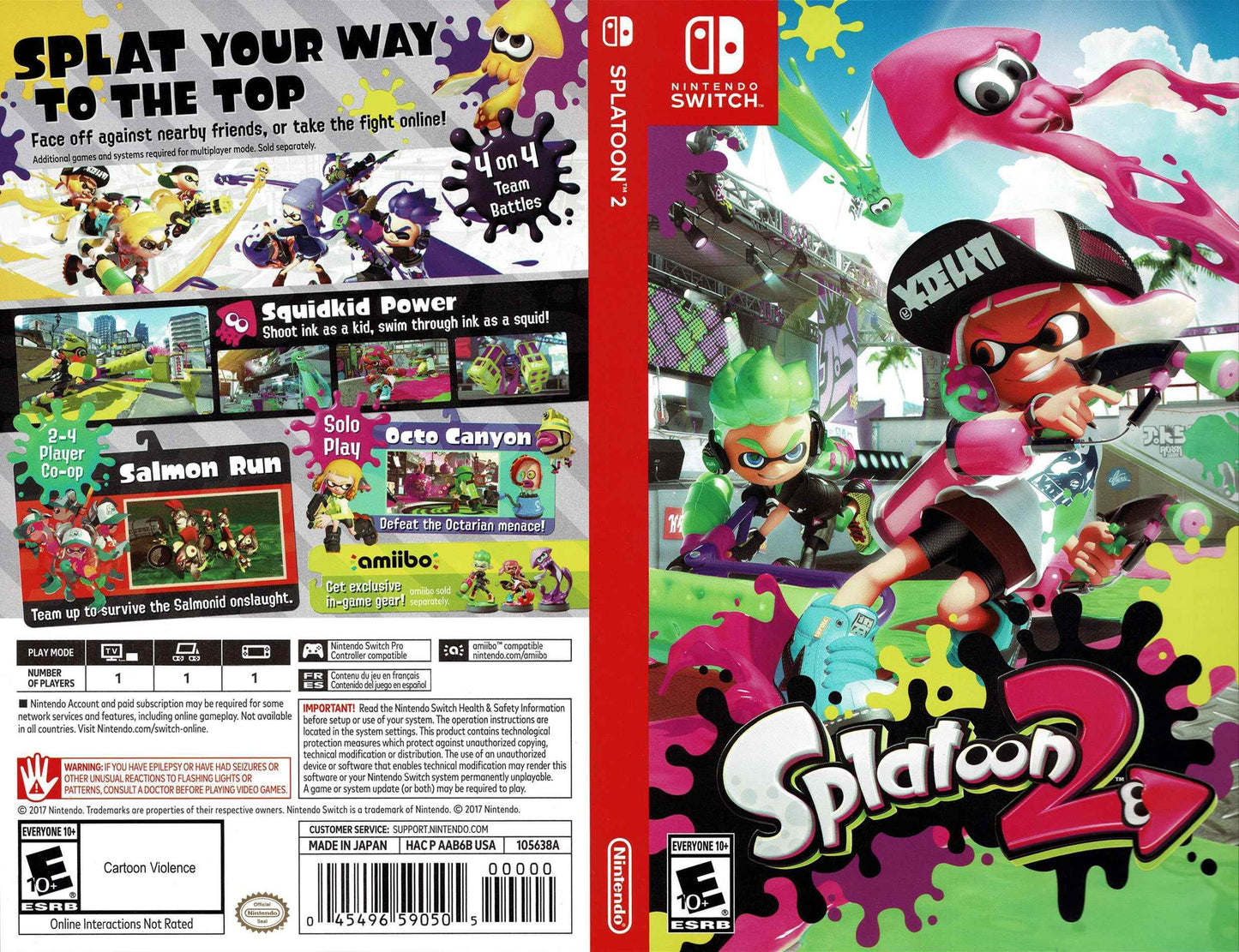 Splatoon 2 Cover Art - WOI Solutions