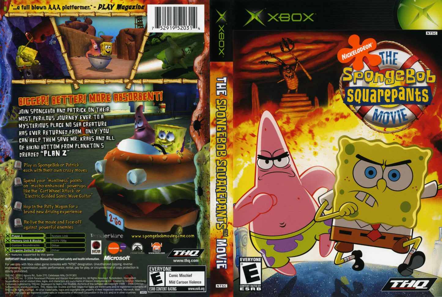 SpongeBob SquarePants The Movie Cover Art - WOI Solutions