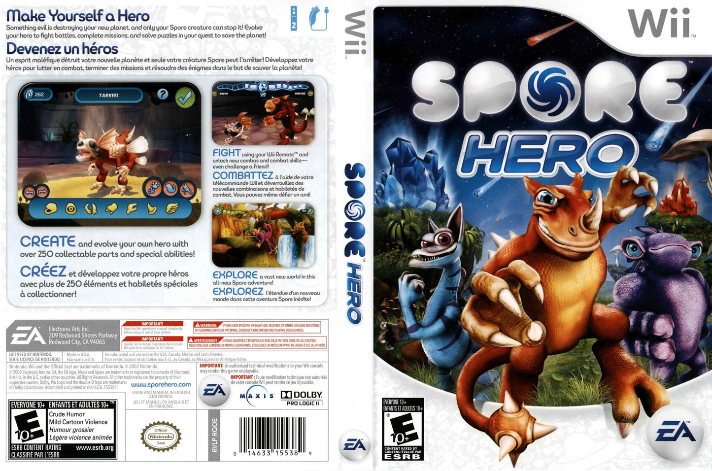 Spore Hero Cover Art - WOI Solutions