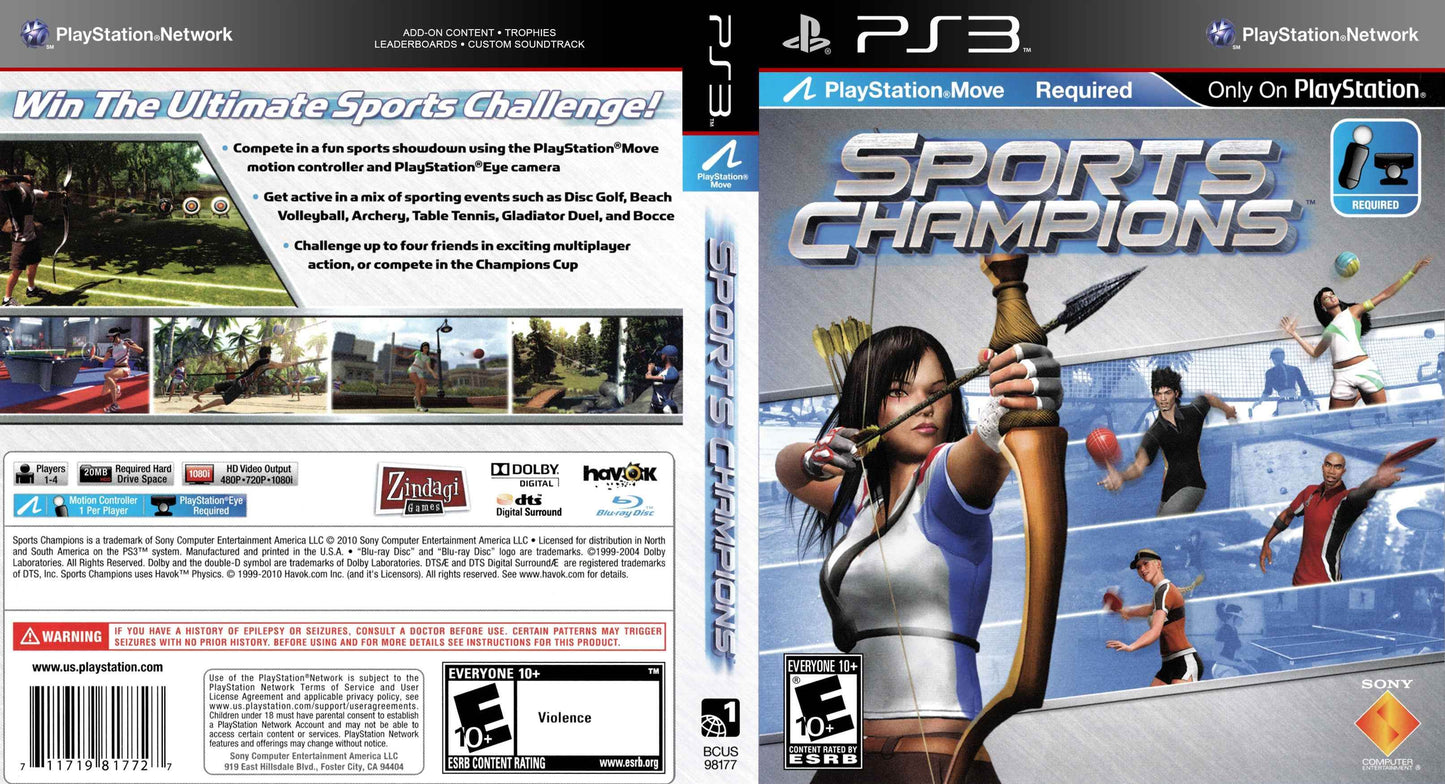 Sports Champions Cover Art - WOI Solutions