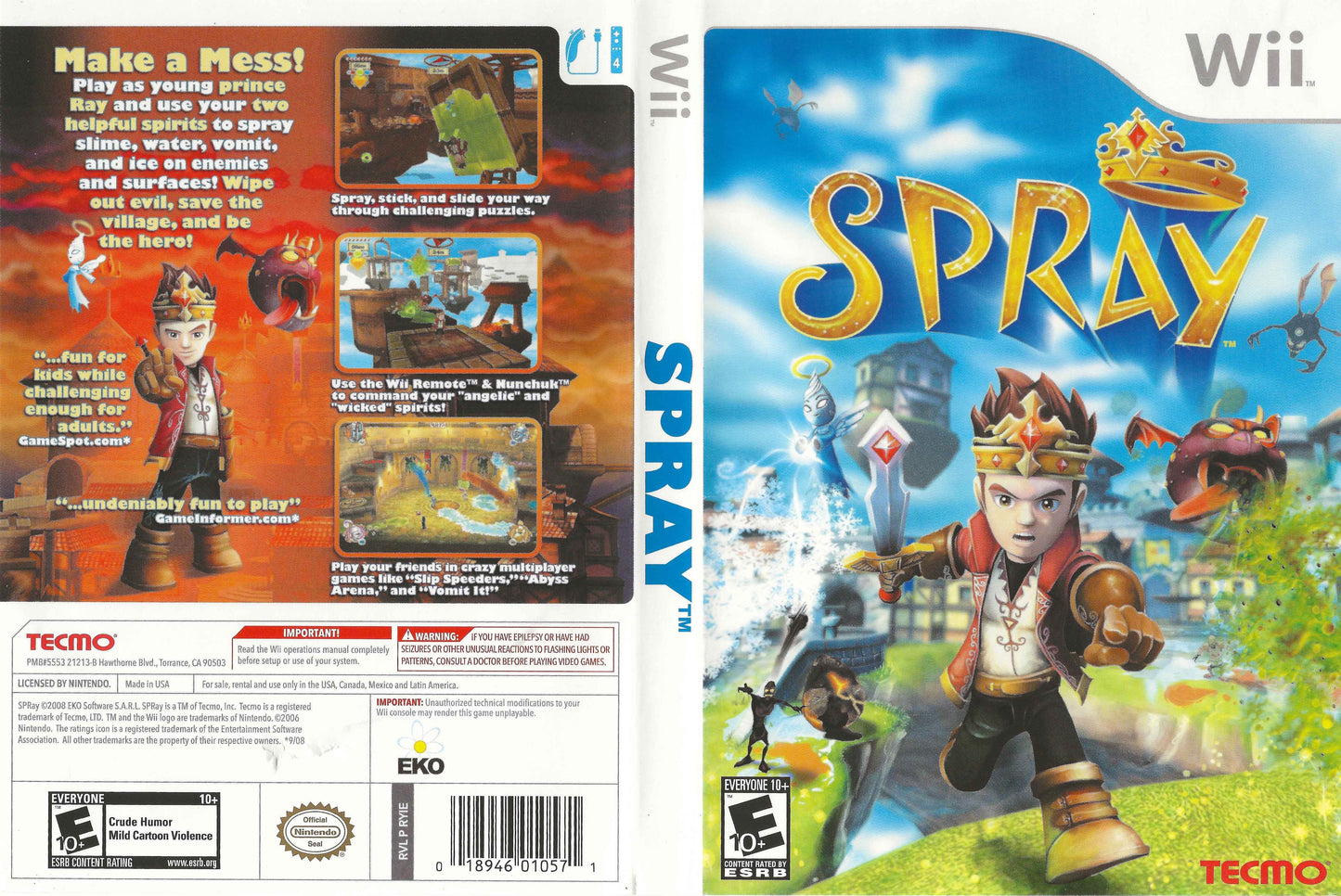 Spray Cover Art - WOI Solutions