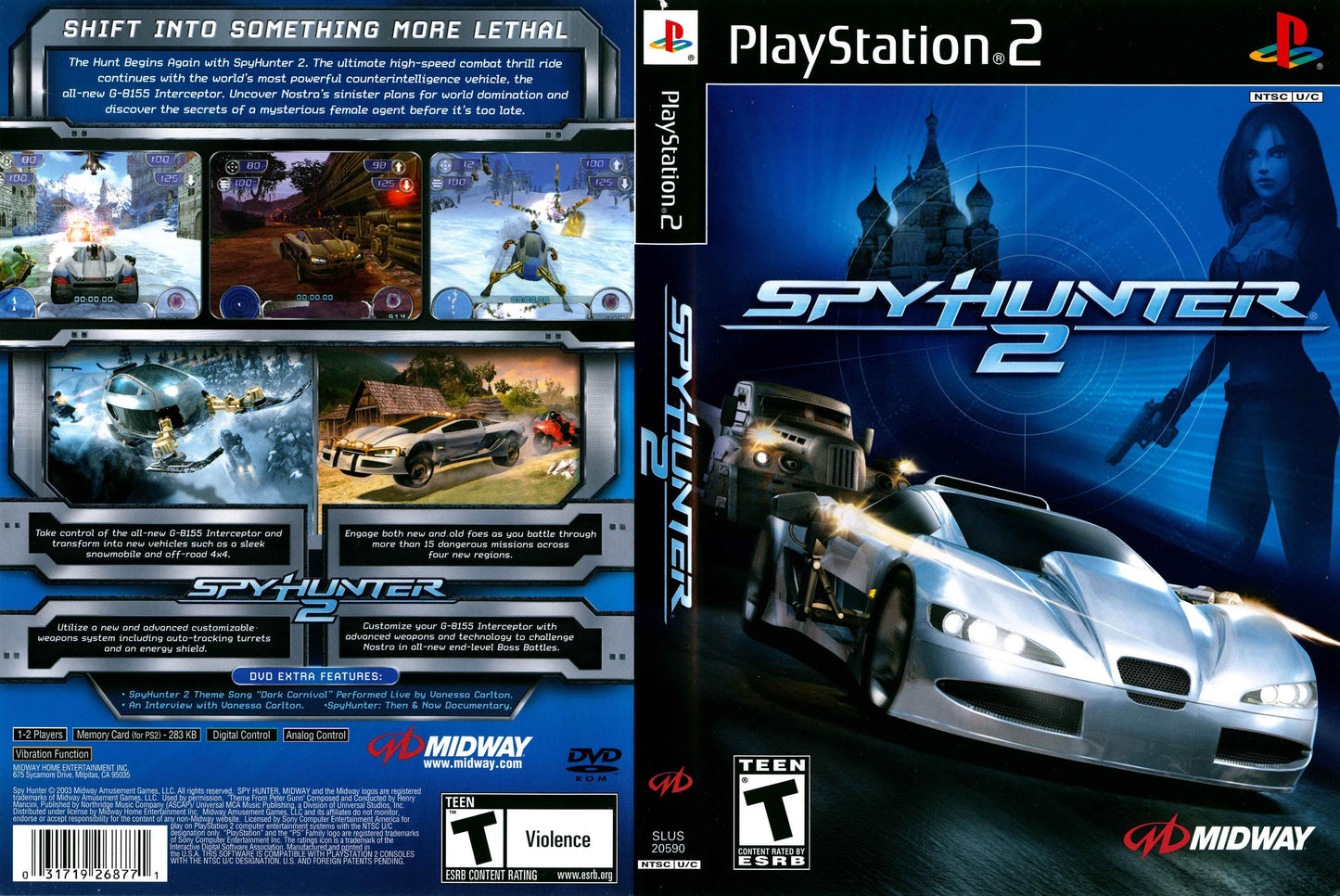 SpyHunter 2 Cover Art - WOI Solutions