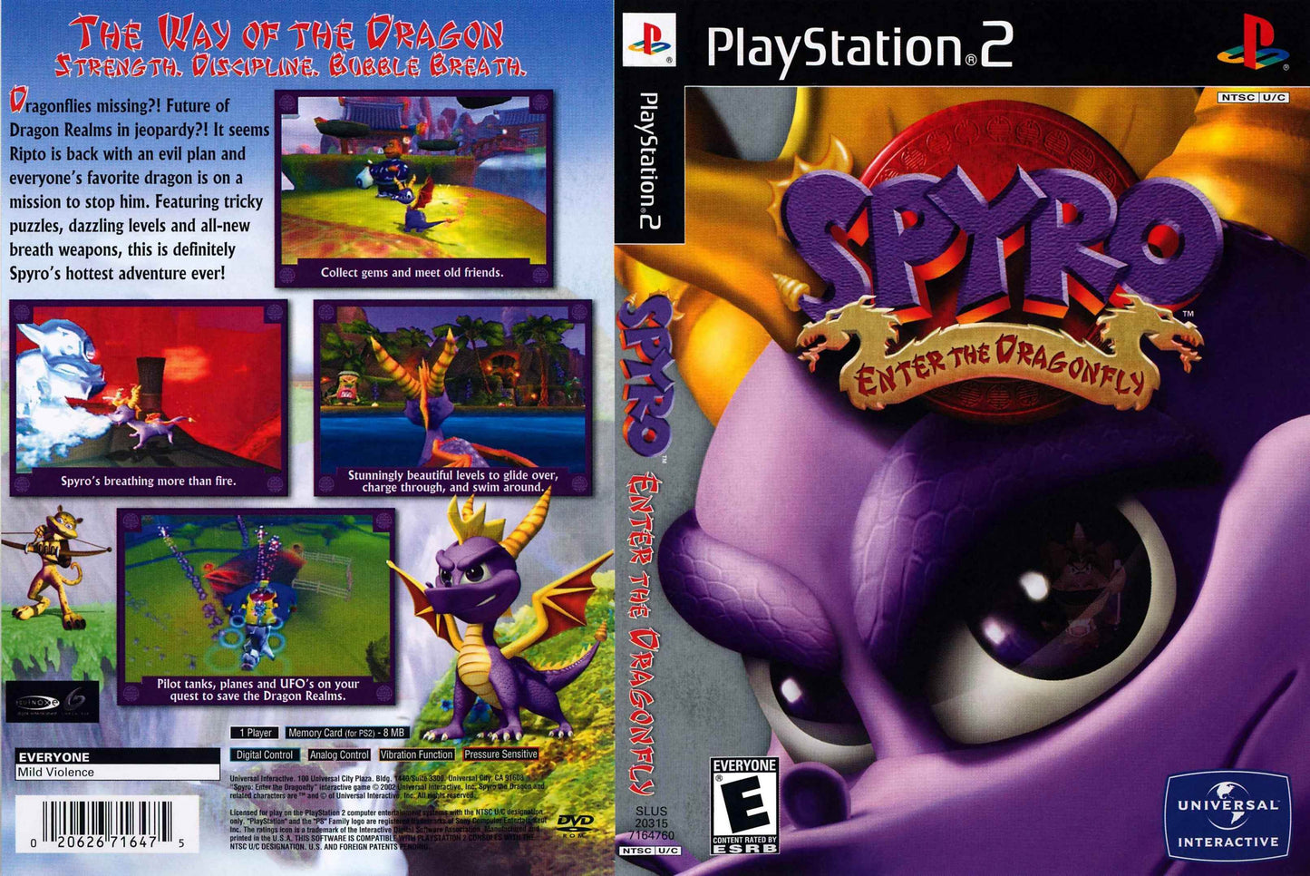 Spyro Enter The Dragonfly Cover Art - WOI Solutions
