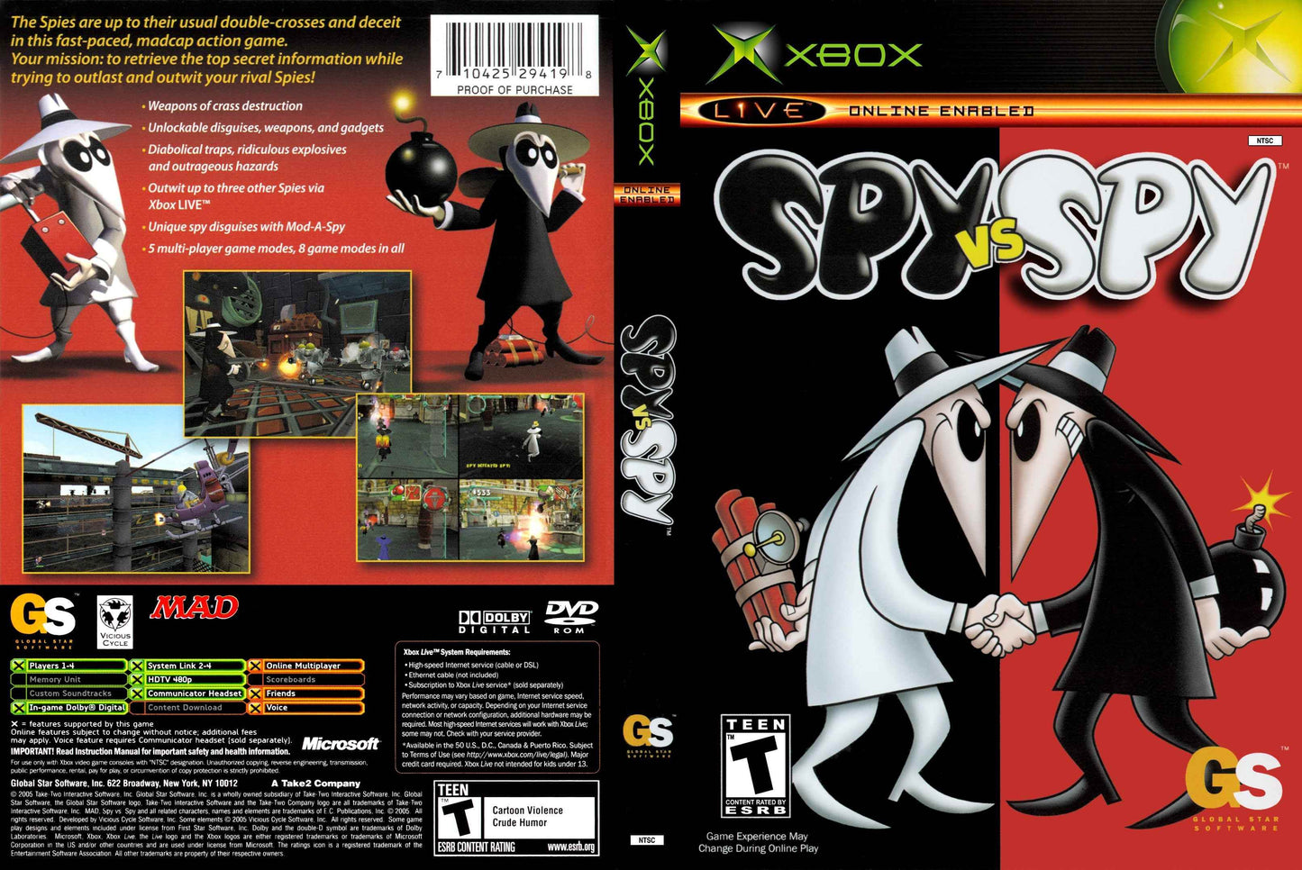 Spy vs. Spy Cover Art - WOI Solutions