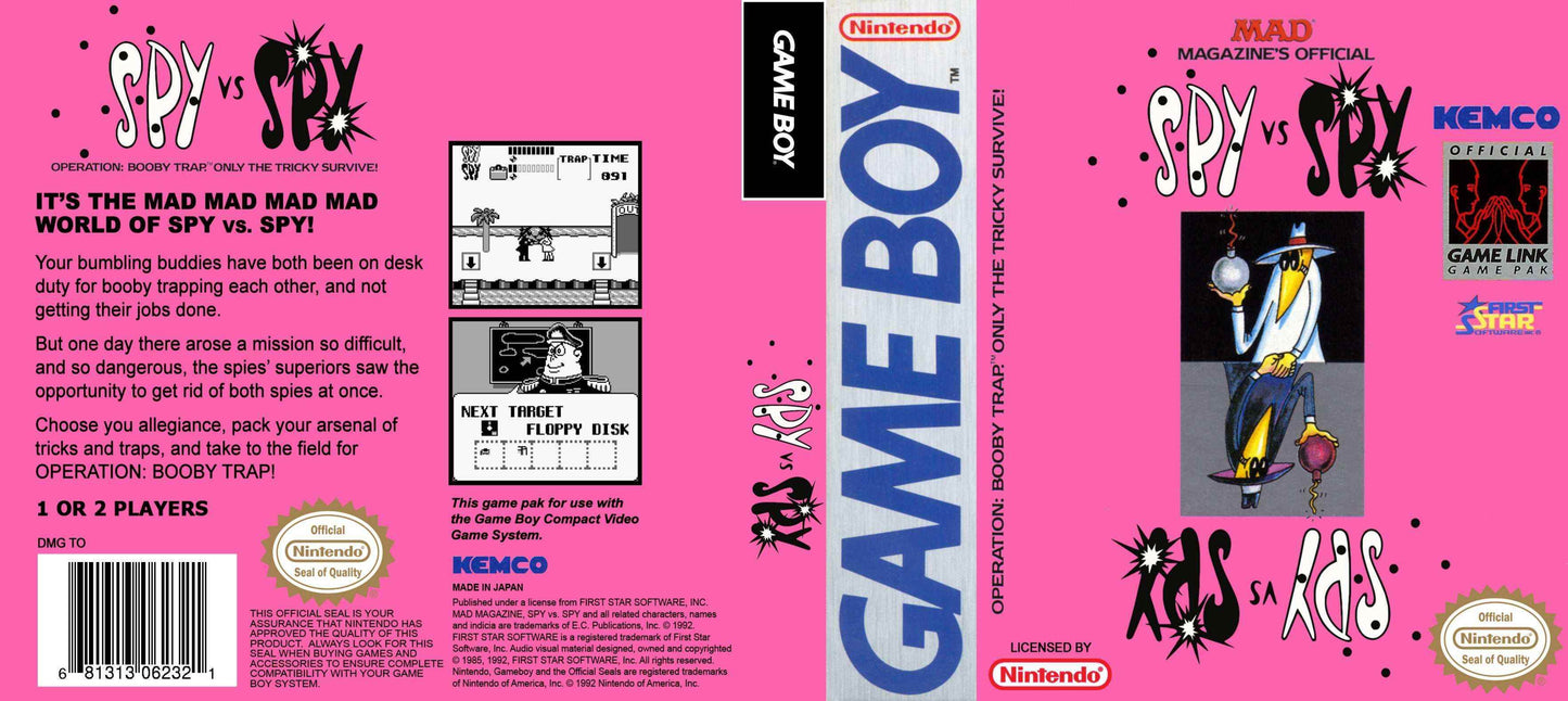 Spy vs. Spy Cover Art - WOI Solutions